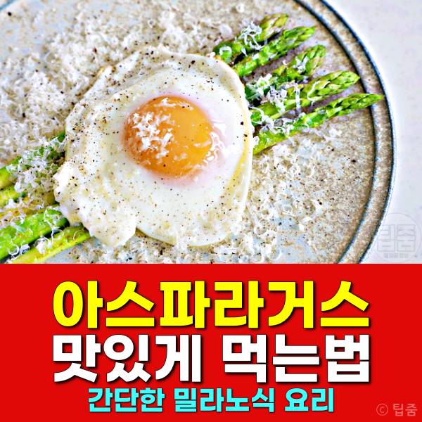 아스파라거스 먹는법 아스파라거스요리