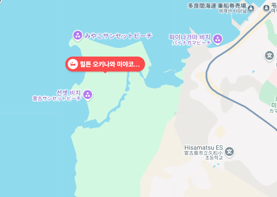 미야코지마 호텔 추천 - 힐튼호텔, 도큐호텔, 로커스호텔