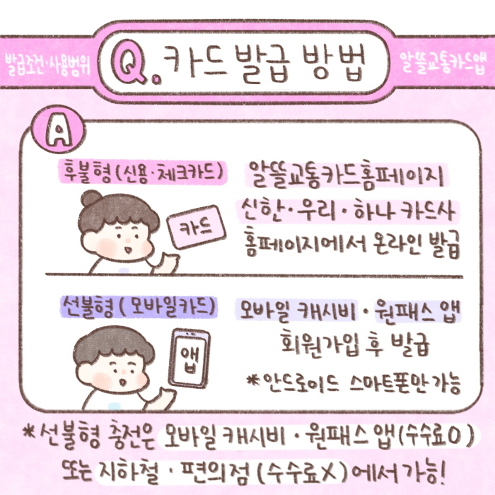 알뜰 교통카드 Q&A-3