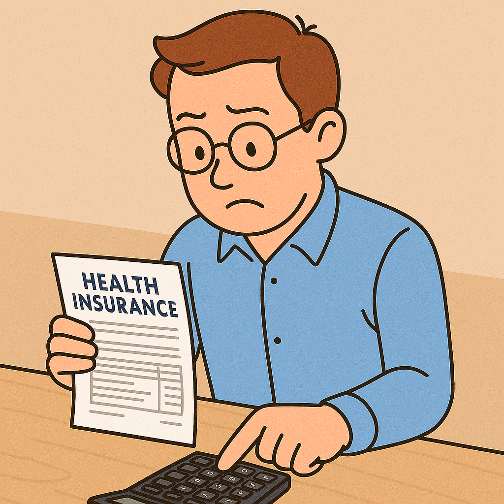 직장 가입자, 지역 가입자 건강보험료 계산