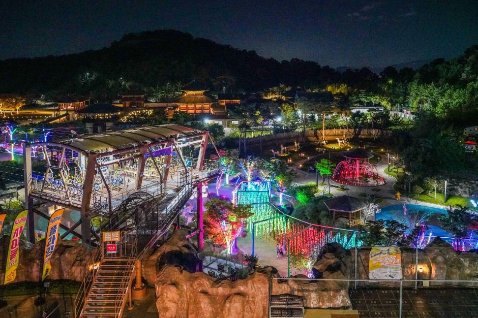 [5월 축제]2025 김해가야테마파크 빛 축제 &lsquo;영원&rsquo;❘5월 17일 방문 강력 추천!!!! '불꽃쇼, 더 캔들인 김해'