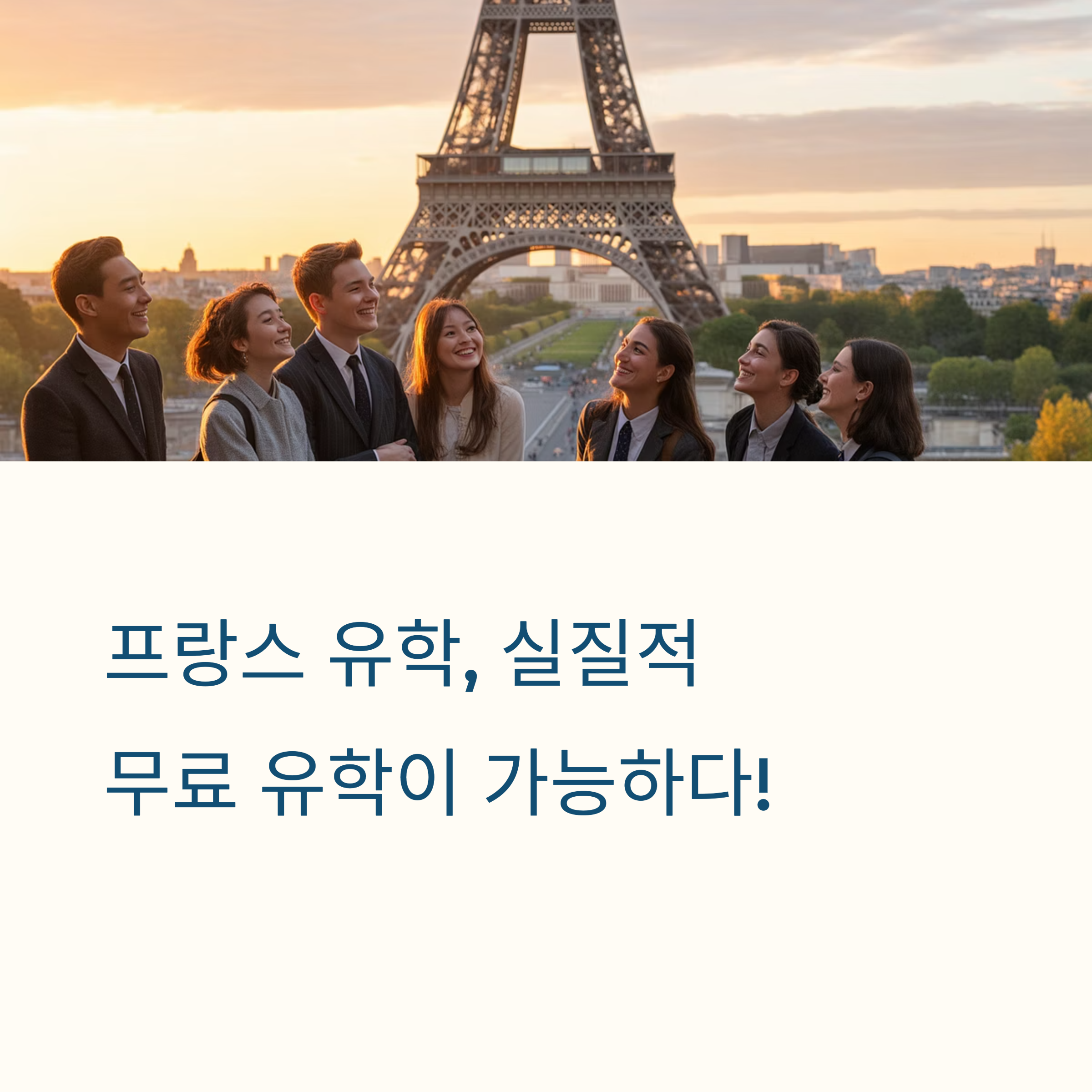 에펠탑 장학금부터 숨겨진 지방 정부 지원까지, 프랑스 무료 유학 완전 정복