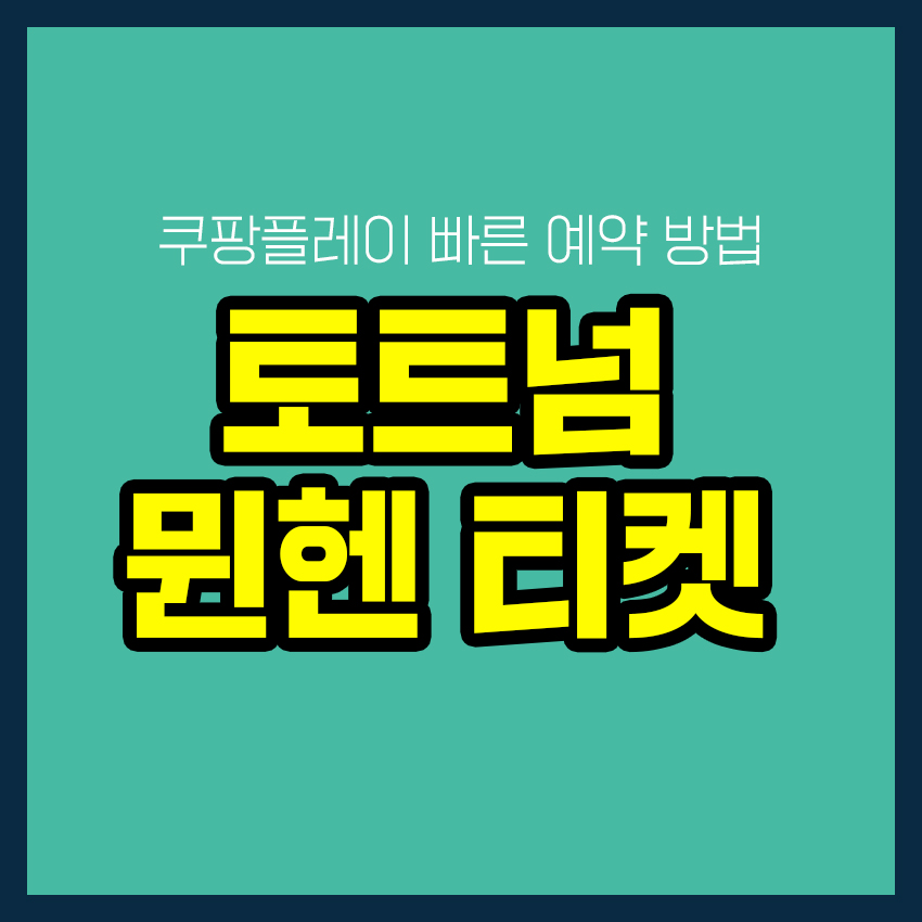 토트넘 뮌헨 티켓
