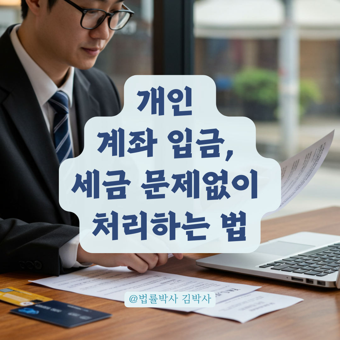 식당 손님이 개인 계좌로 이체한 돈, 탈세 걱정이라면 세금 문제없이 처리하는 방법.