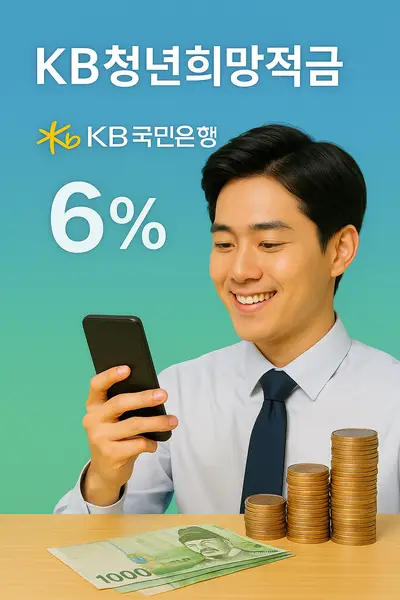 KB청년희망적금으로 매월 50만원 넣으면 얼마나 받을 수 있을까