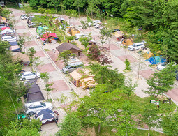 평창 자연휴양림 캠핑장