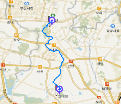 경기둘레길 명소 추천 가볼만한곳 걷기좋은 소래산 시흥 54코스