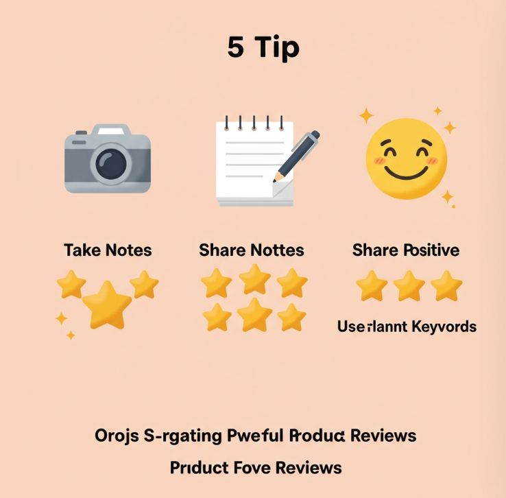 재구매를 부르는 후기 쓰는 팁!