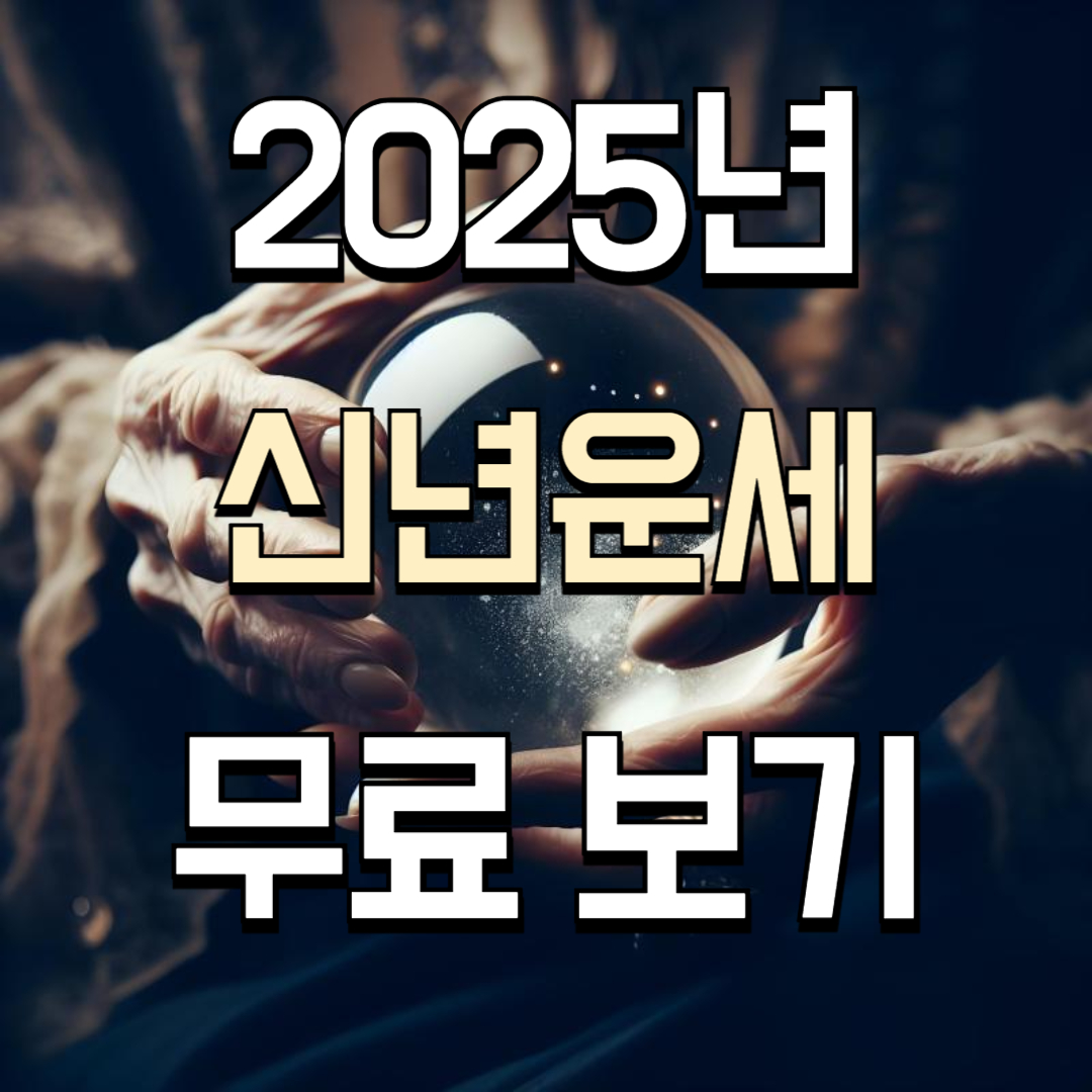 2025 신년운세 무료보기 🍀