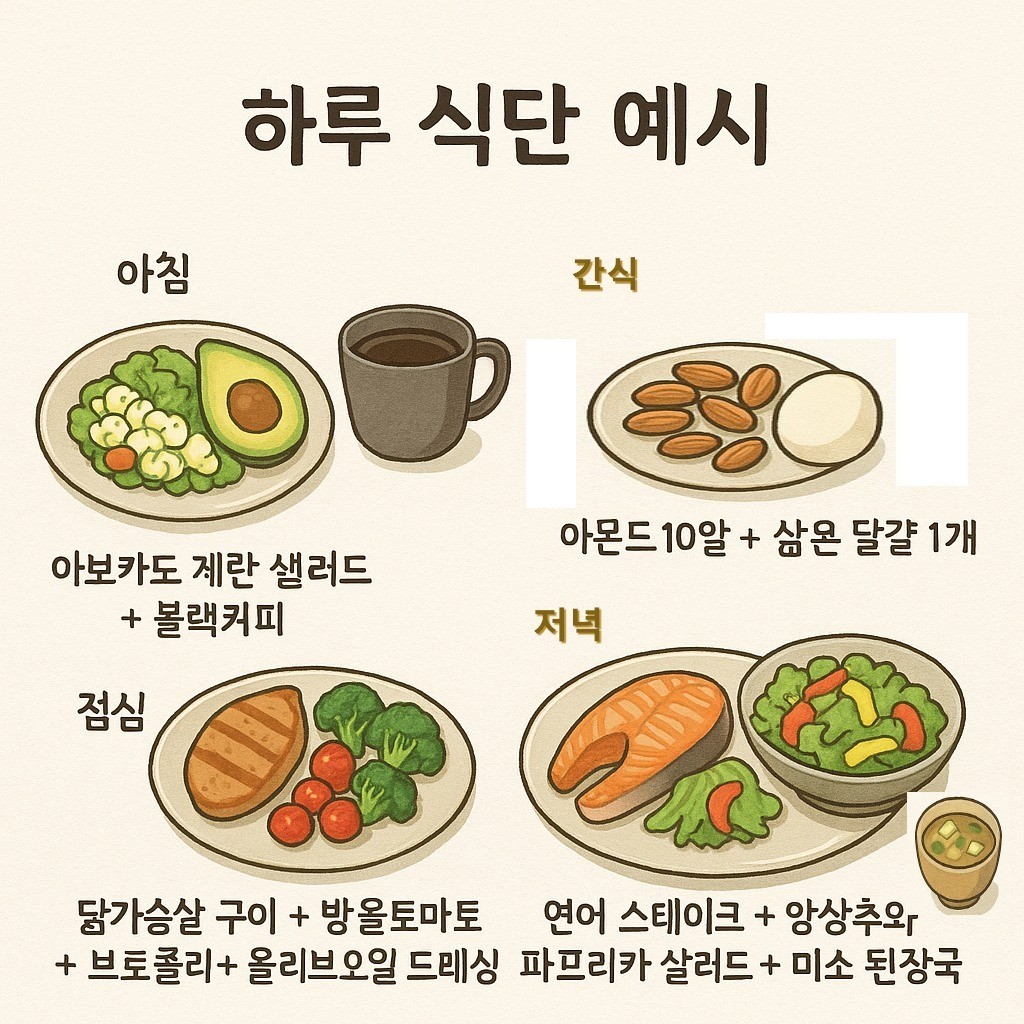 포만감있는하루식단예시