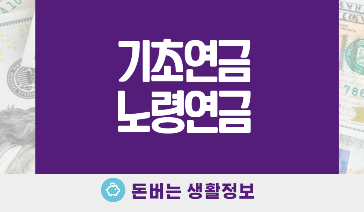 기초연금 노령연금