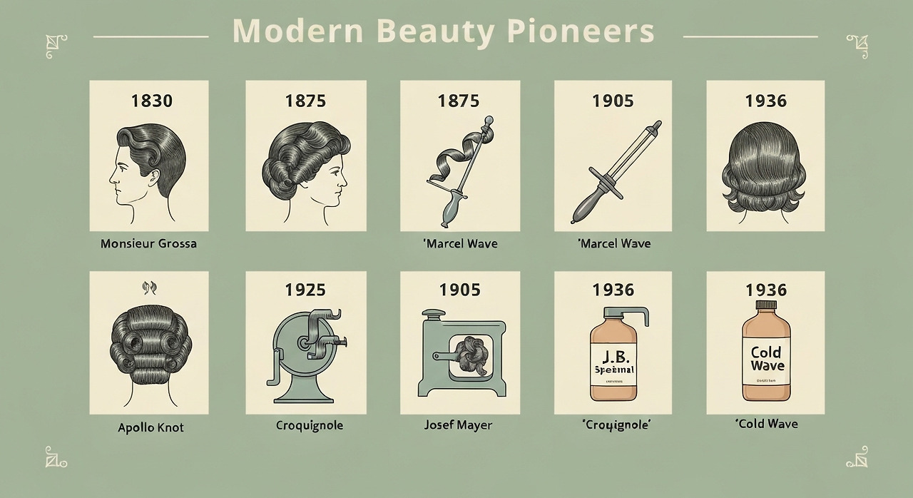 근대 미용의 5대 혁명가