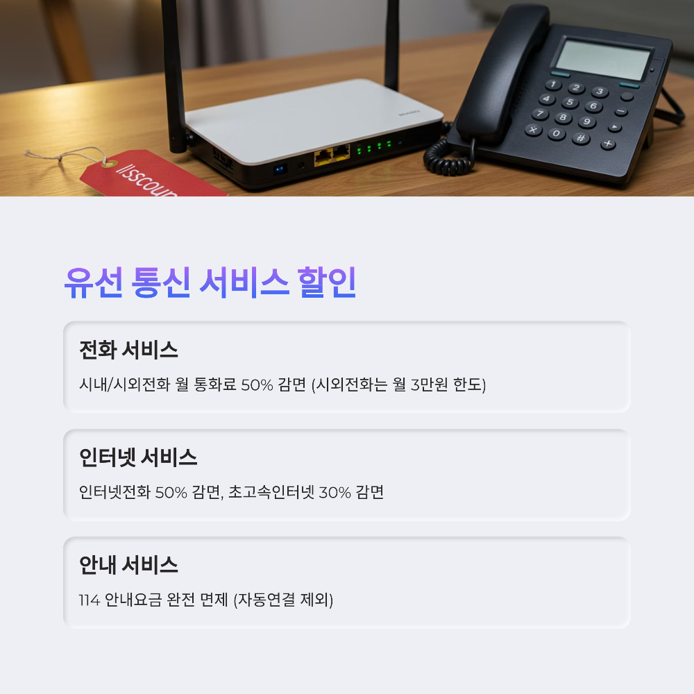 장애인 통신비, 교통비 할인 총정리｜한 달 최대 4만 원 절약 가능