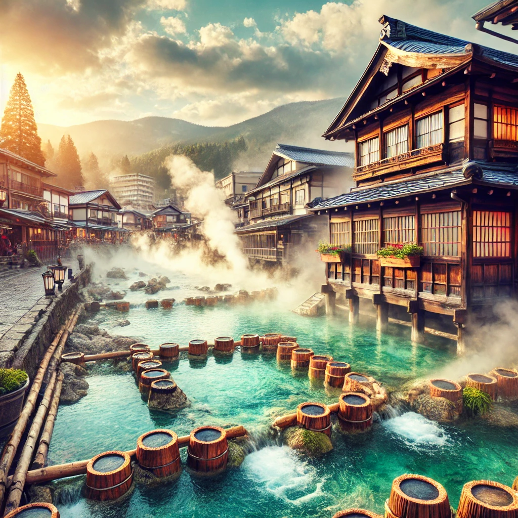 온천 사진