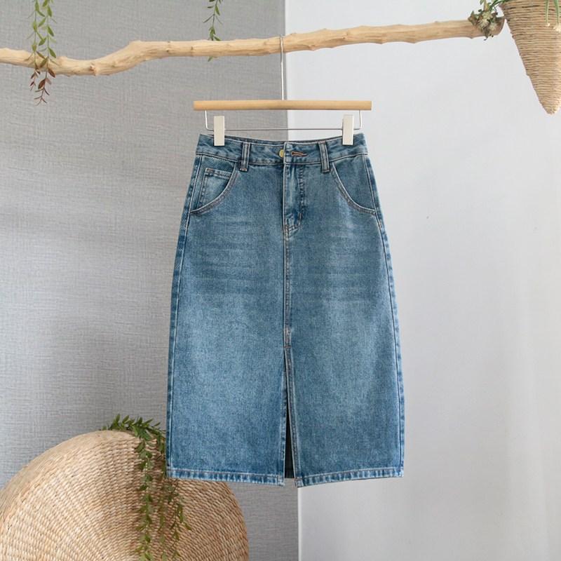 데님스커트 여자 여름 청치마