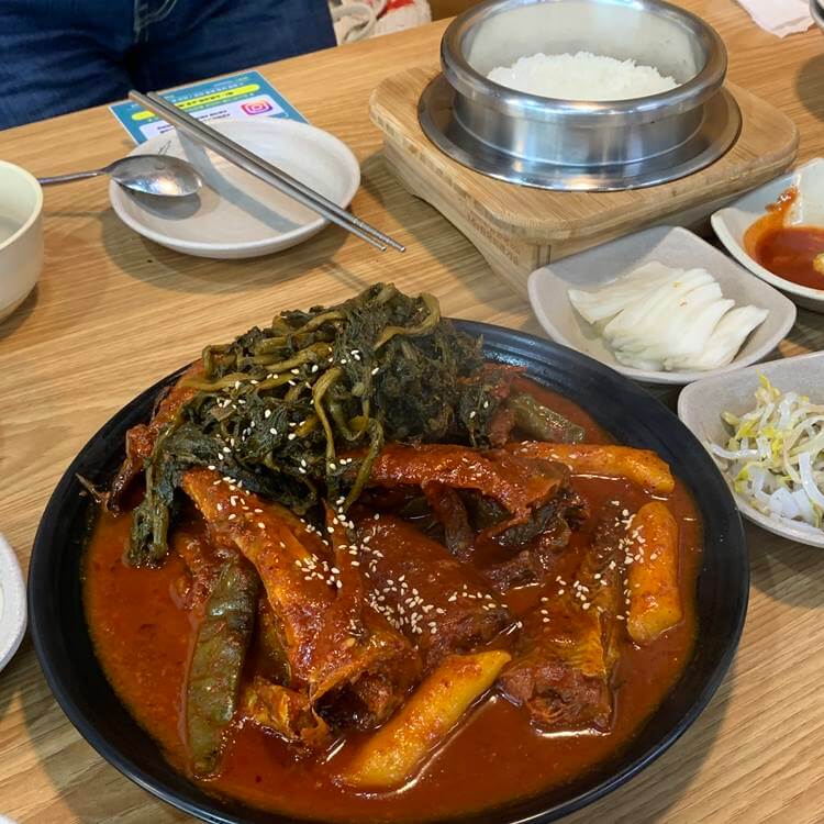 시래기 명태찜