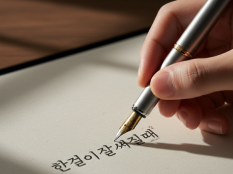 한글이 잘 안써질때