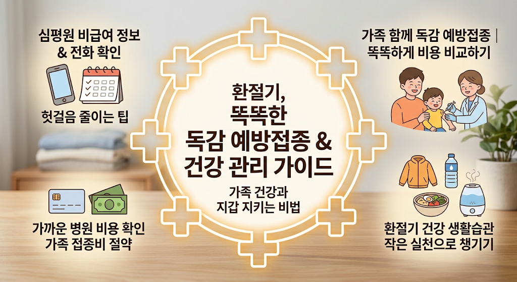 환절기 똑똑한 독감예방접종가이드