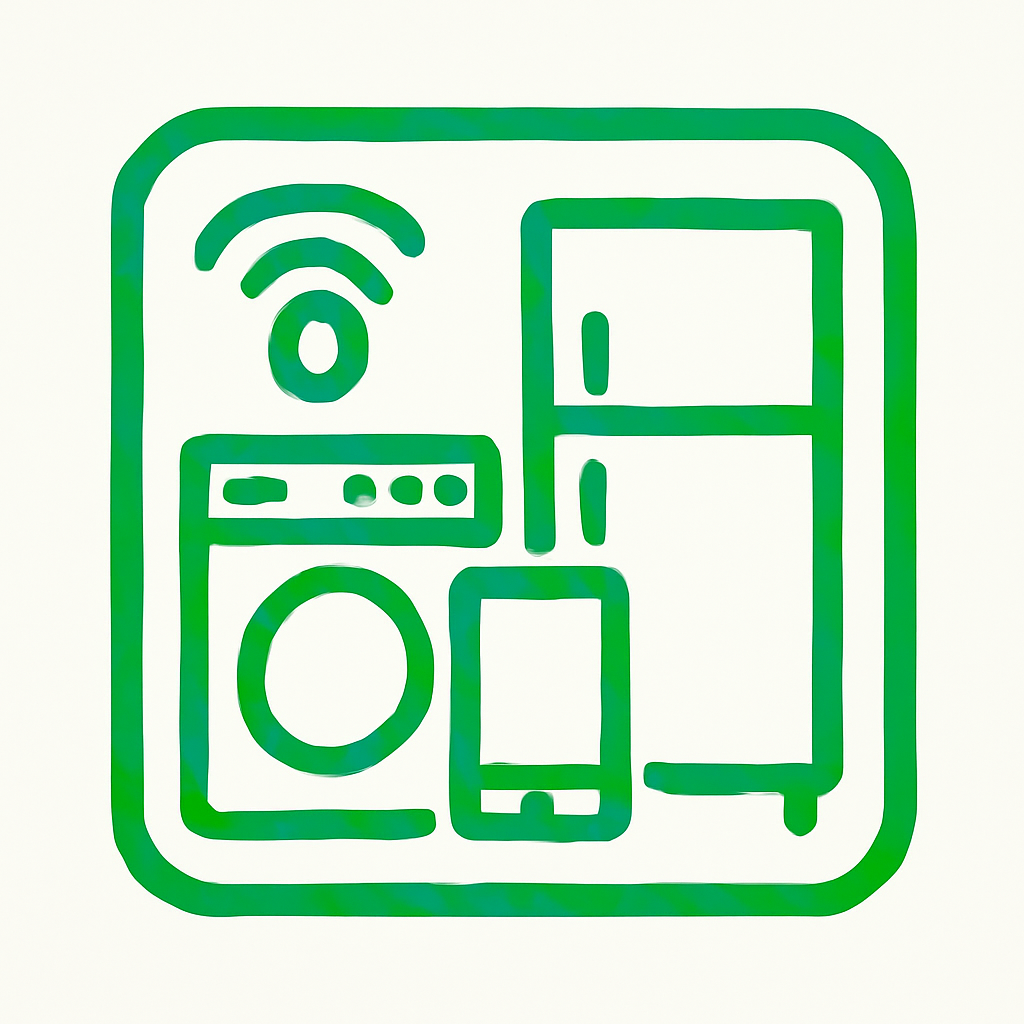 스마트 가전제품 관련 이미지