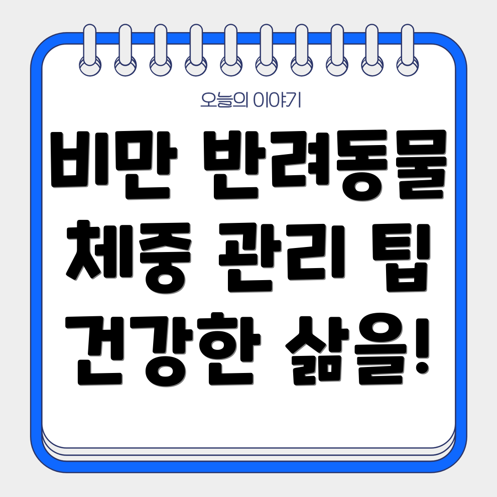 체중 관리