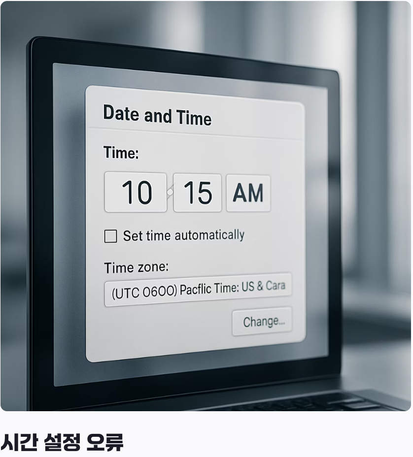 서버와의 소통 불량&amp;#44; &amp;#39;인터넷&amp;#39;과 &amp;#39;시간&amp;#39;