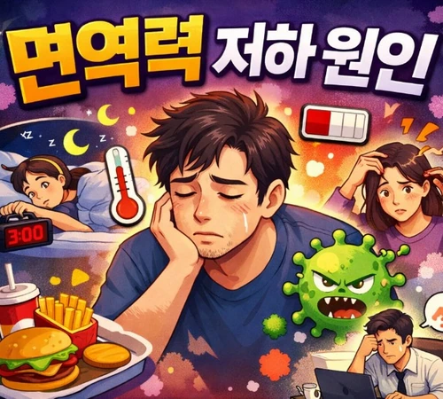 면역력 저하 원인 썸네일