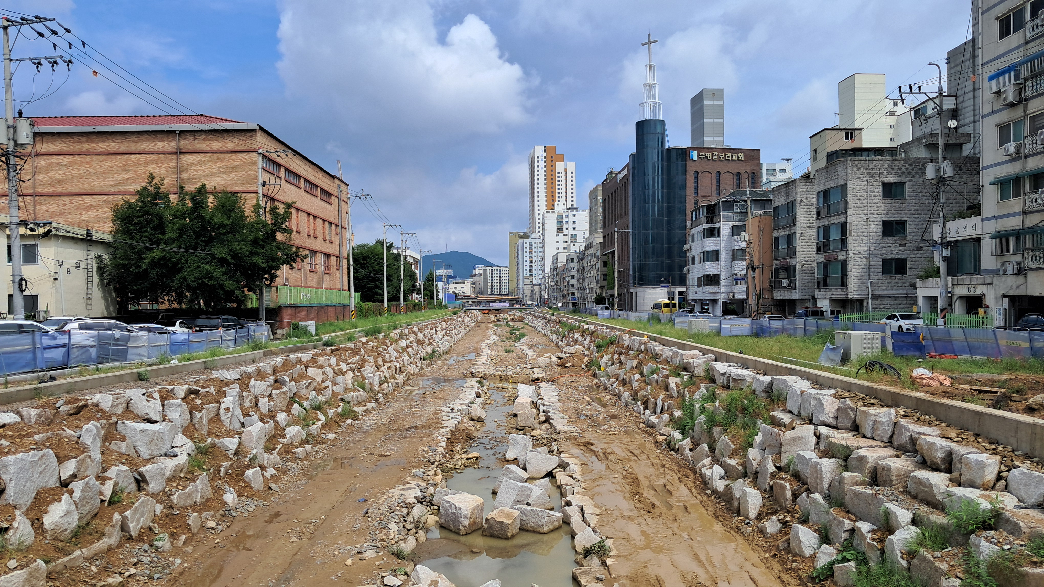 굴포천복원공사