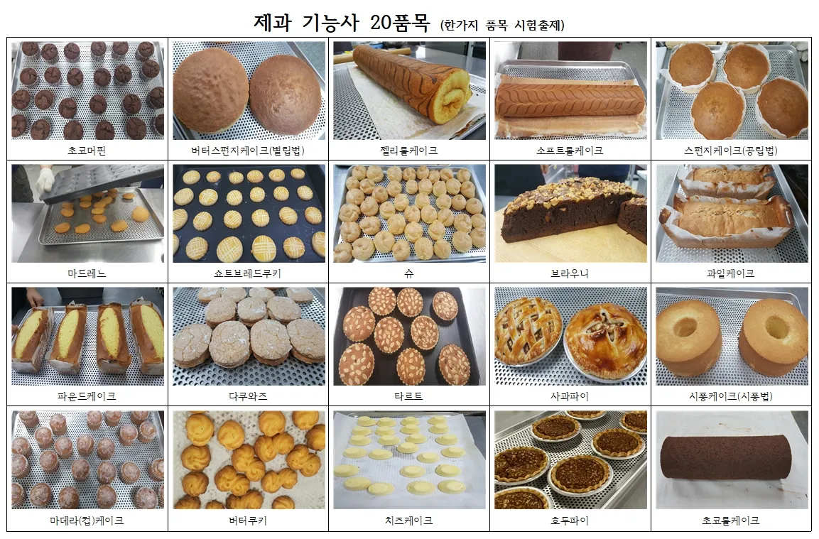제과기능사 반죽온도 크림공법 실기채점 기준정리_3
