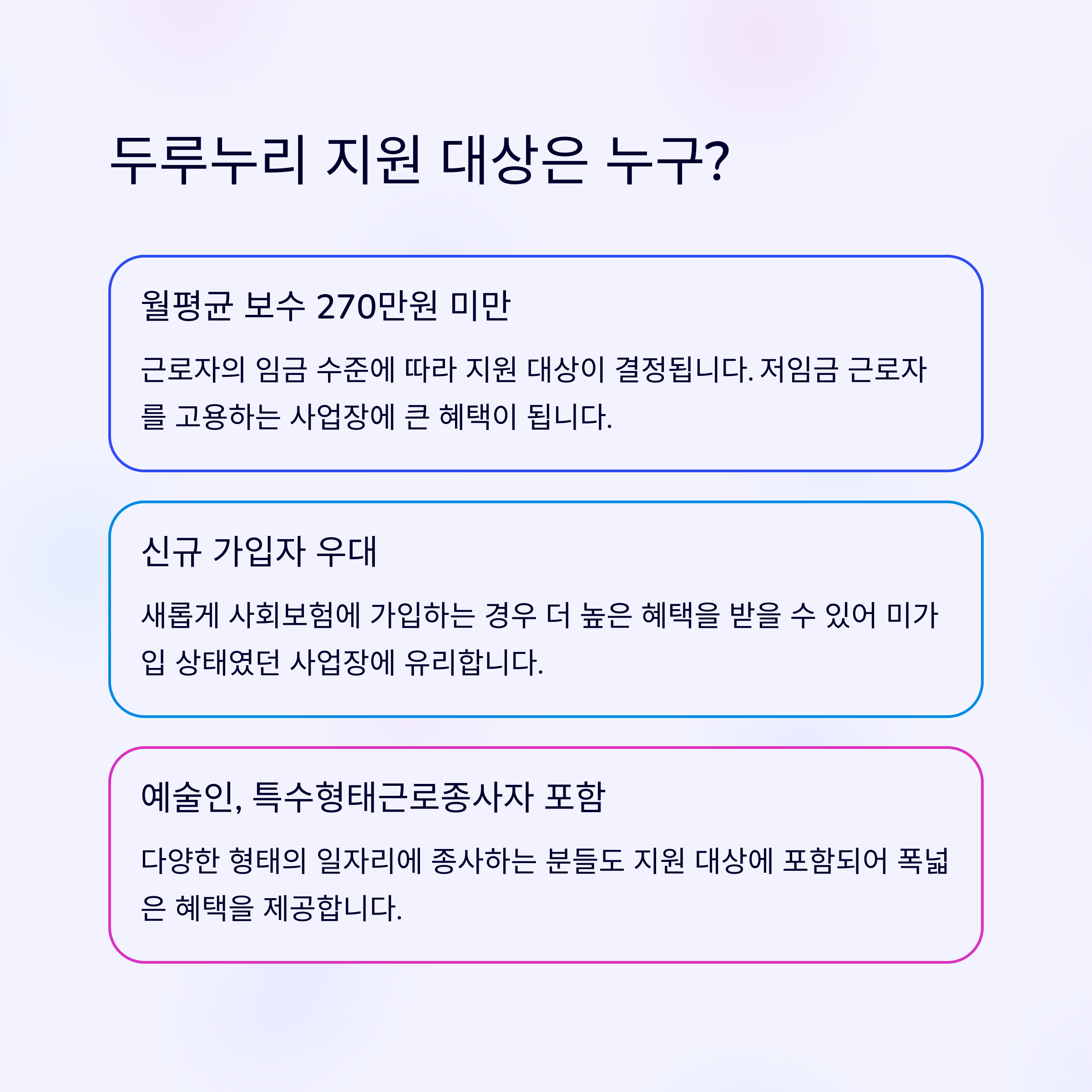 두리누리.내일배움카드 동시에 받는 방법