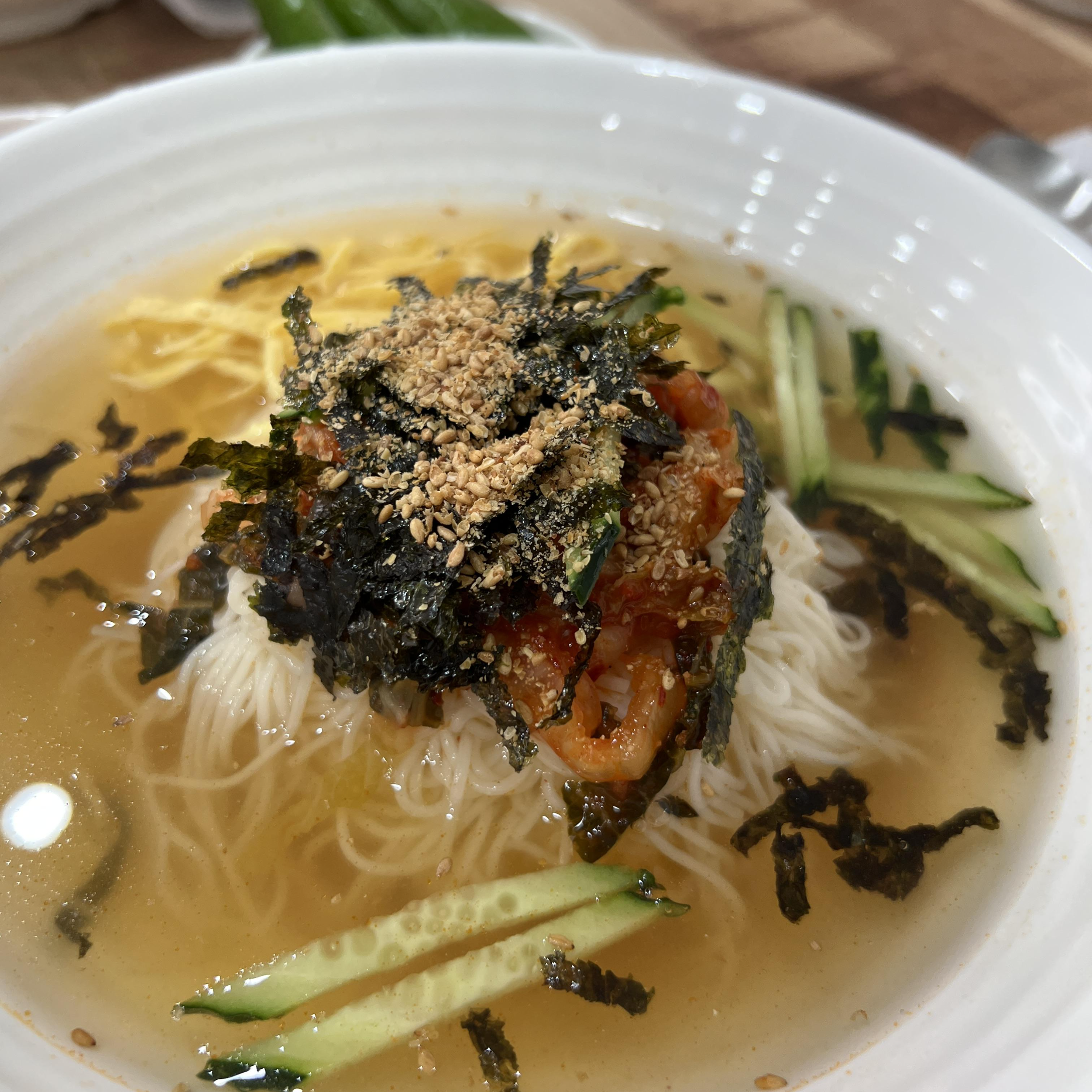 대구김치말이국수