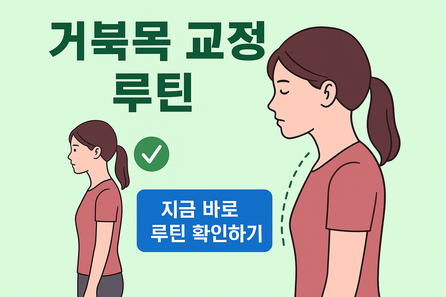 거북목 교정 루틴