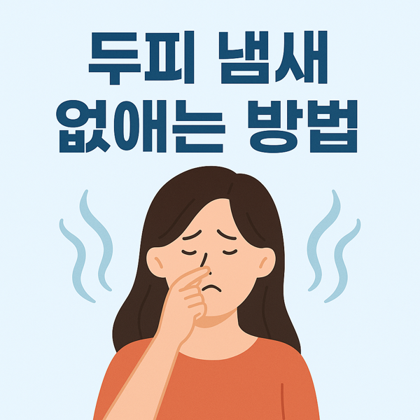 두피 냄새 없애는 방법 썸네일 이미지
