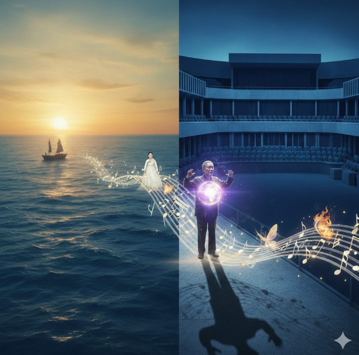 윤이상의 오페라 관련 그림