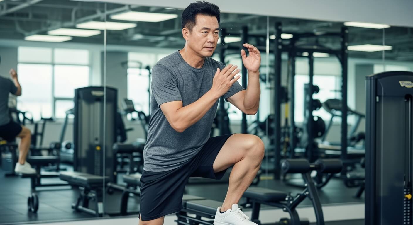 갱년기 생활습관 개선 : 규칙적인 운동 (주 3회 이상, 유산소 + 근력운동), 균형 잡힌 식사 + 적당한 단백질 섭취, 충분한 수면 (7-8시간), 스트레스 관리