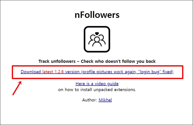 언팔로우-1.2.6-버전