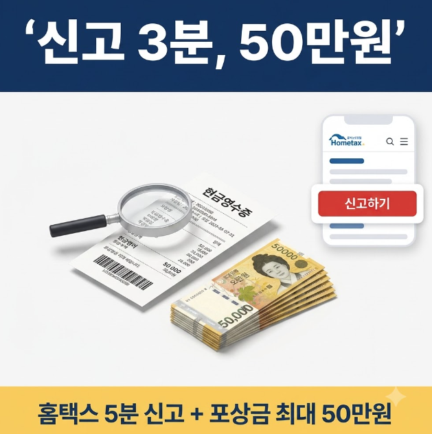 현금영수증 미발급 신고