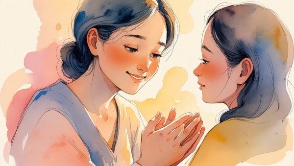 ENFJ는 타인의 감정에 민감하고, 관계 안에서 조화와 따뜻함을 지키려는 유형입니다에 관한 그림