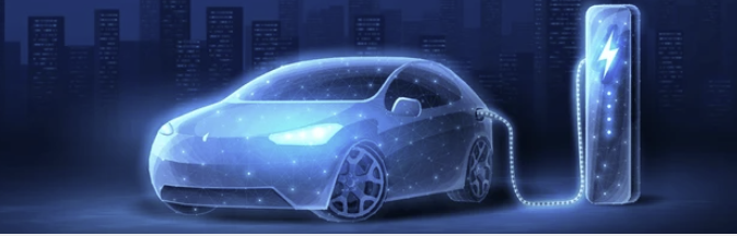 전기차의 어디에도 없는 멋진 이미지