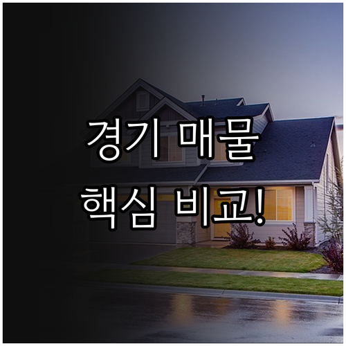 수원 부천 경기북부 교차로 부동산 주..