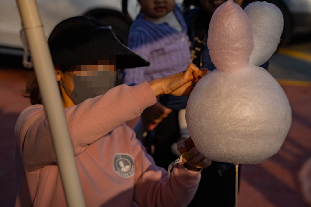 황구지천 벚꽃 먹을것