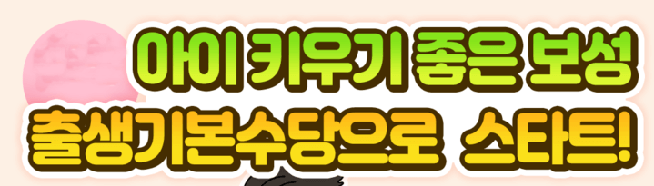 보성군 출생기본수당