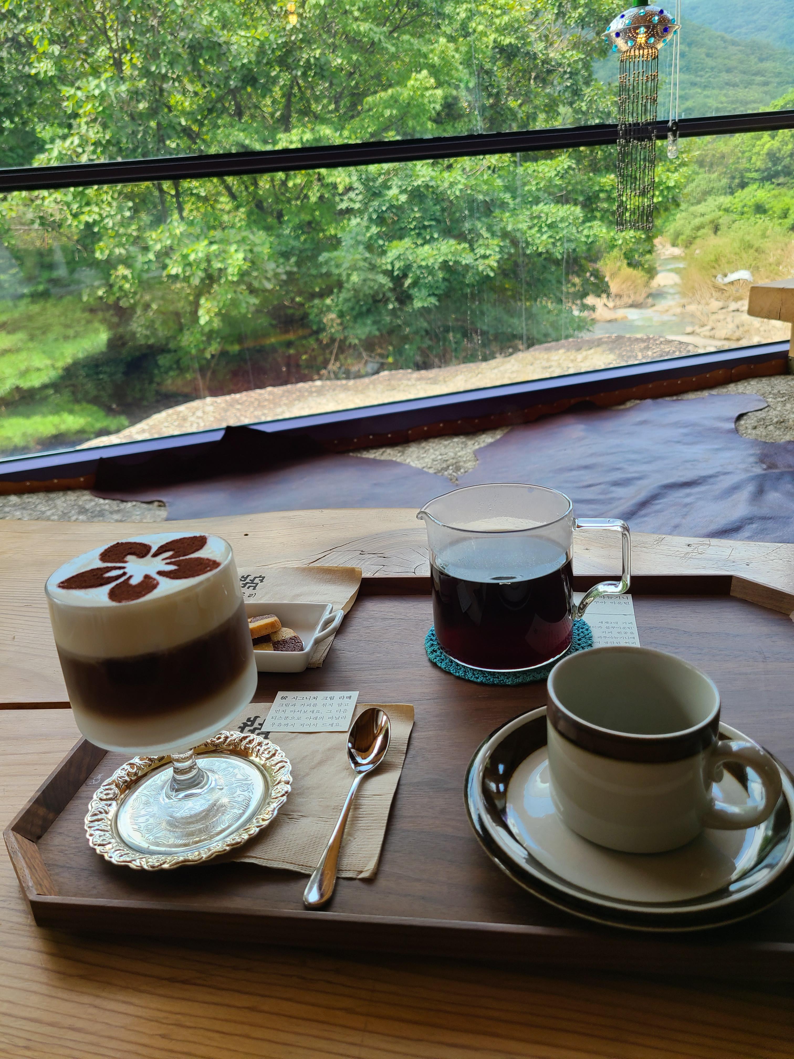 coffee and view