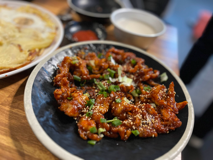 한양빈대떡, 닭발