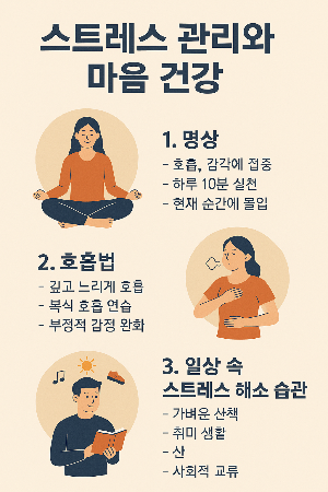 스트레스 관리와 마음 건강