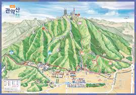 관악산 등산코스 총정리 및 등산지도