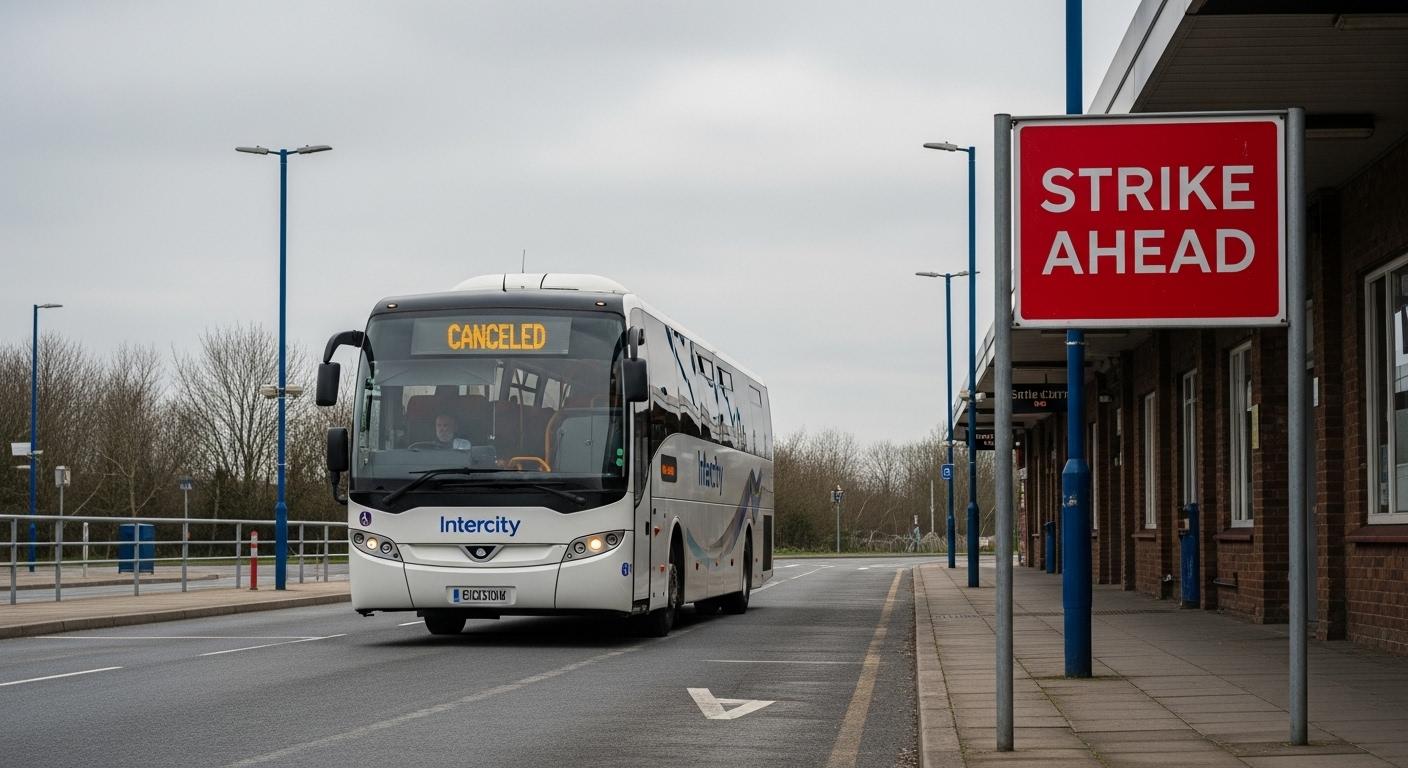 버스 파업 시외버스