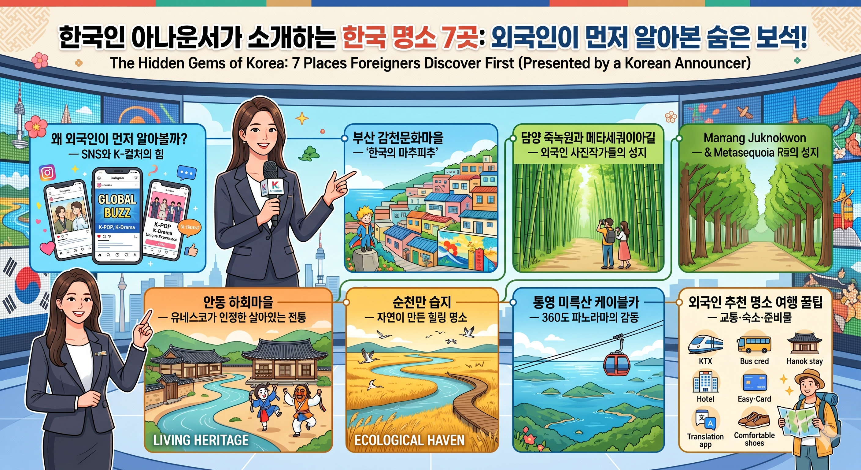 외국인 추천 명소 여행 꿀팁