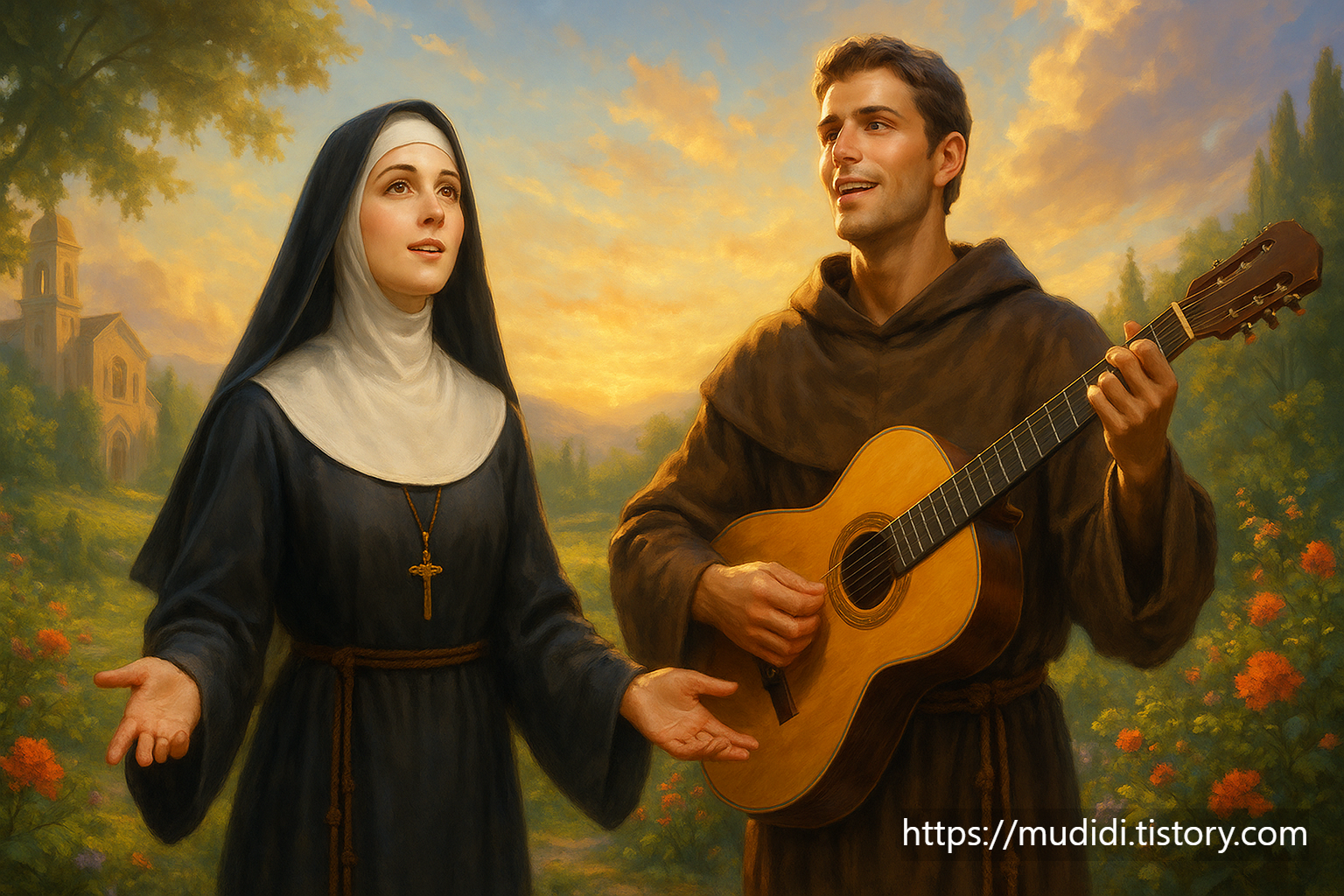 사랑의 들꽃 가사로 보는 수도자의 삶과 가톨릭 트로트 생활성가의 만남