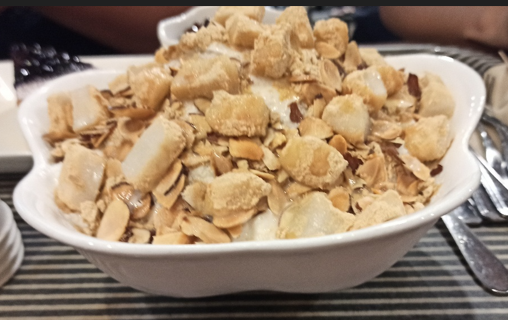 Korea's red bean shaved ice