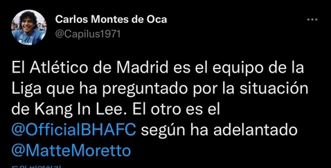 이강인 브라이튼 AT 마드리드 이적설